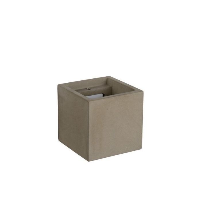 Gips Wandleuchte Taupe, Gipsy