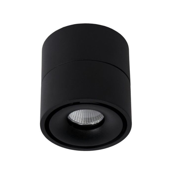 Schwarze Deckenstrahler Modern, Yumiko, 8W, 2700K LED