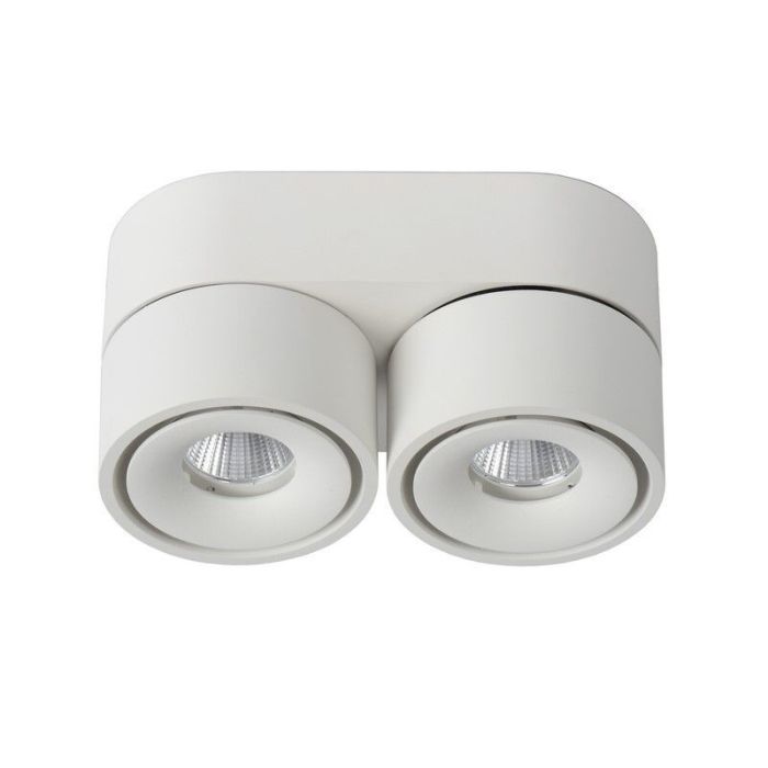 Weiße Deckenstrahler Modern, Yumiko, 8W, 2700K LED