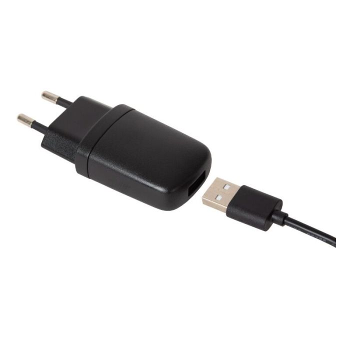Schwarze aufladbare Tischlampe Modern, Stirling, 3W, 2700K LED, mit Touch-Dimmer