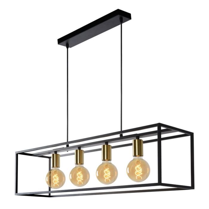 Goldene Pendelleuchte Modern, Ruben