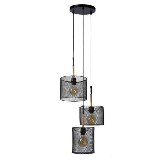 Braune Pendelleuchte Vintage, Baskett