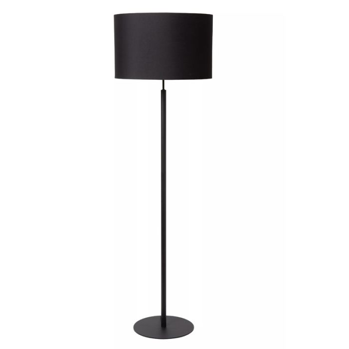 Schwarze Stehlampe Landhaus, Maya, mit Schalter