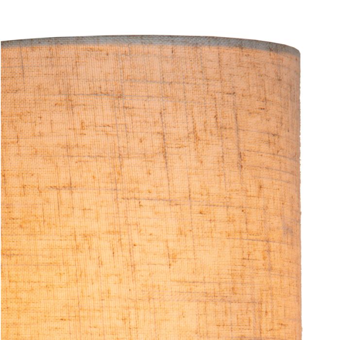Beige Stehlampe Landhaus, Maya, mit Schalter