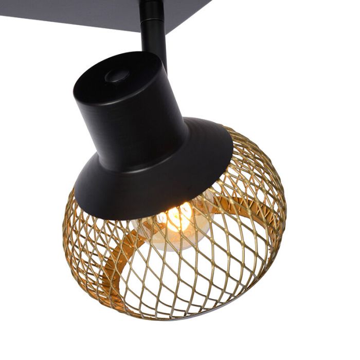 Goldene Deckenstrahler Modern, Lucas