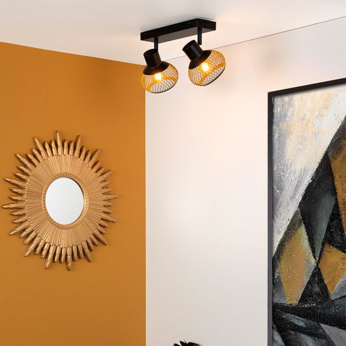 Goldene Deckenstrahler Modern, Lucas