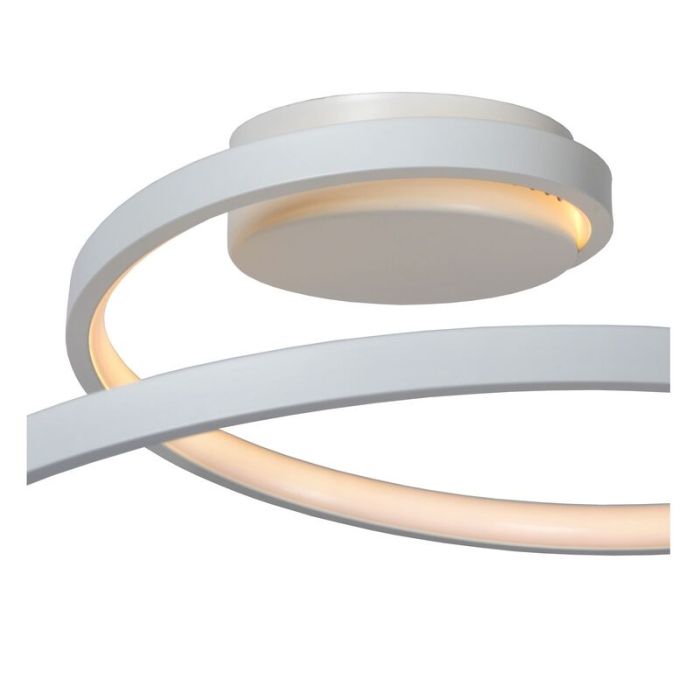 Weiße Deckenlampe Modern, Maxence, 24W, 3000K LED
