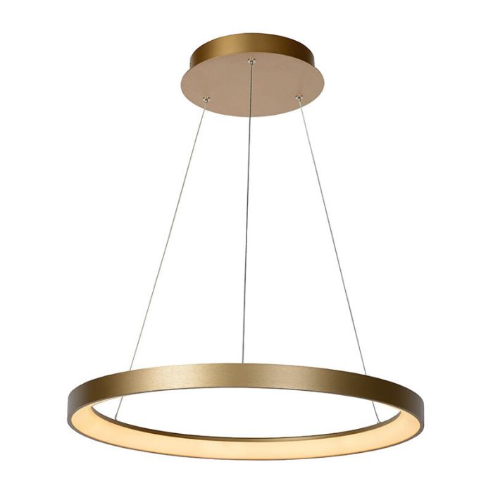 Messing Pendelleuchte Modern, Vidal, 48W, 2700K LED