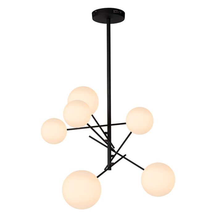 Schwarze Pendelleuchte Modern, Alara
