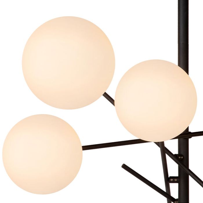Schwarze Pendelleuchte Modern, Alara