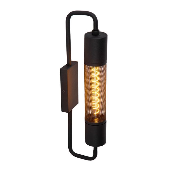Schwarze Wandleuchte Modern, Calixt