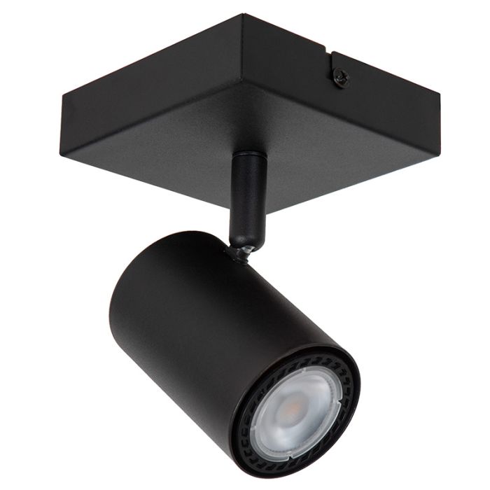 Schwarze Wandleuchte Modern, Amigo