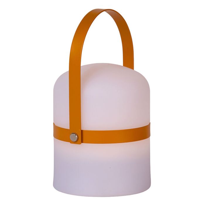 Braune Außen Tischleuchte Modern, Little Joe, 3W, 2700K LED, IP44, mit Schalter