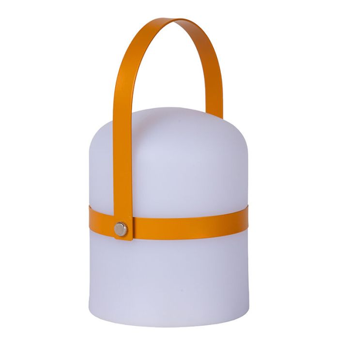 Braune Außen Tischleuchte Modern, Little Joe, 3W, 2700K LED, IP44, mit Schalter