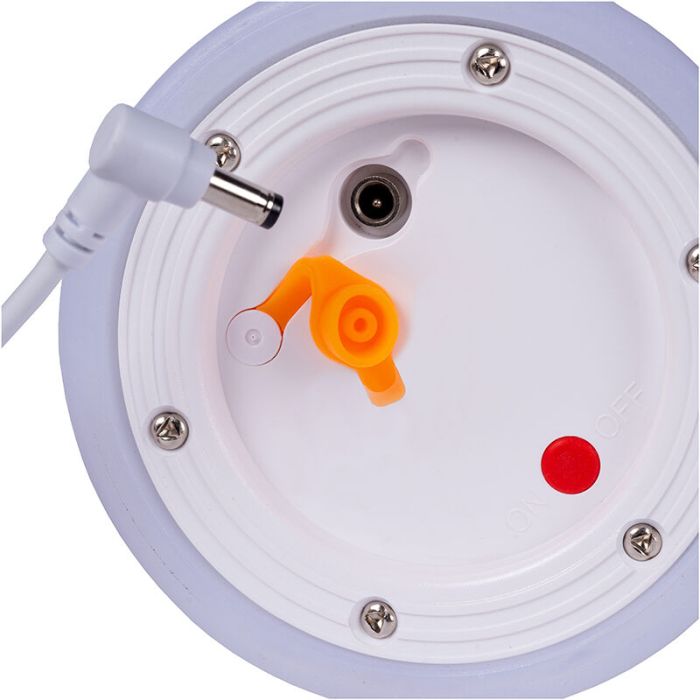 Braune Außen Tischleuchte Modern, Little Joe, 3W, 2700K LED, IP44, mit Schalter