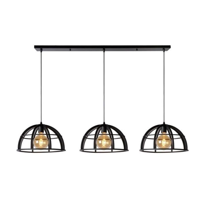 Schwarze Pendelleuchte Modern, Dikra