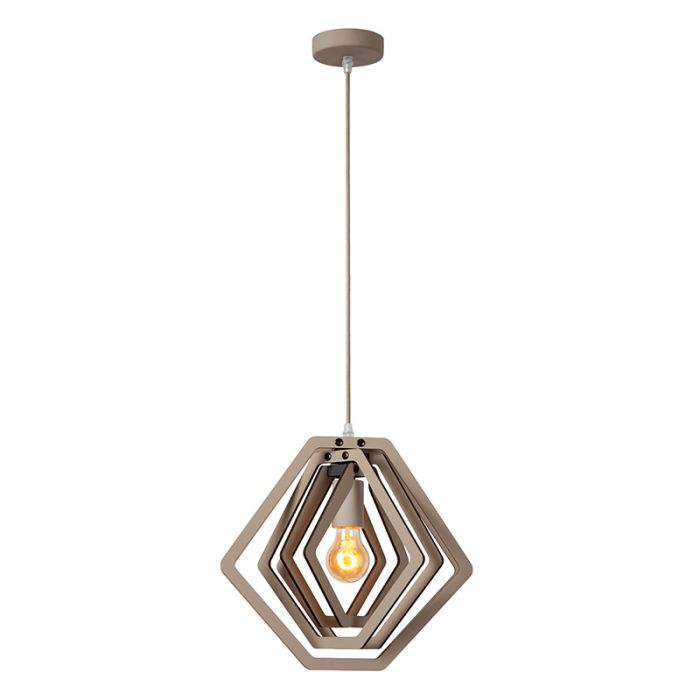 Taupe Kinderzimmer Pendelleuchte Modern, Mauro