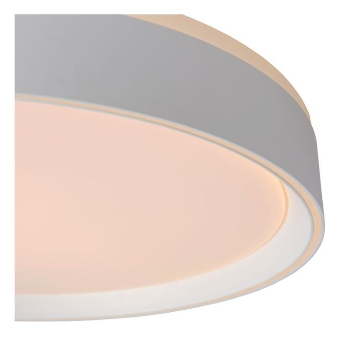 Weiße Deckenlampe Modern, Nuria, 24W, 2700K LED