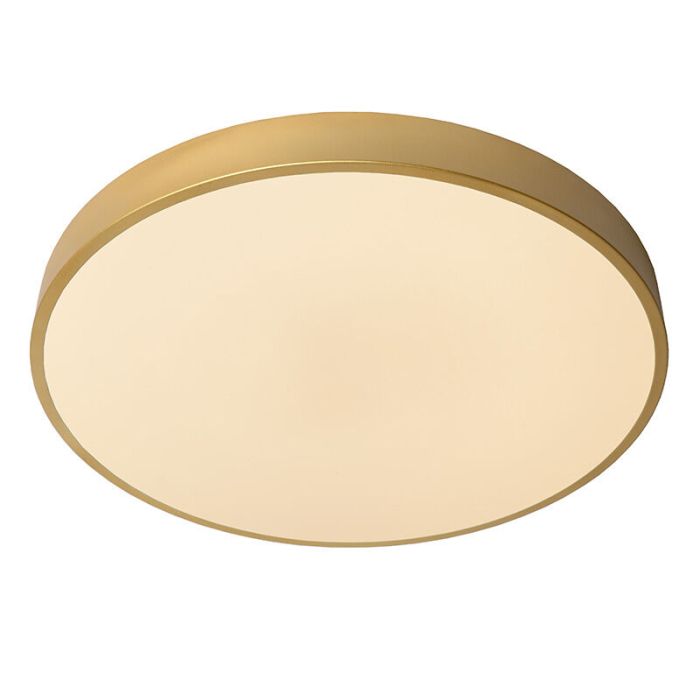 Goldene Deckenlampe Modern, Unar, 36W, 2700K LED, 3-stufig dimmbar