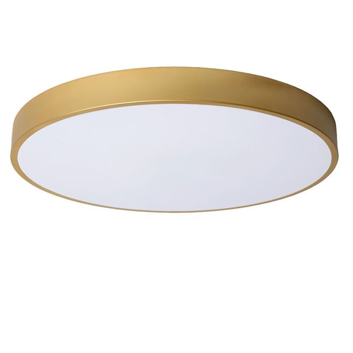 Goldene Deckenlampe Modern, Unar, 36W, 2700K LED, 3-stufig dimmbar