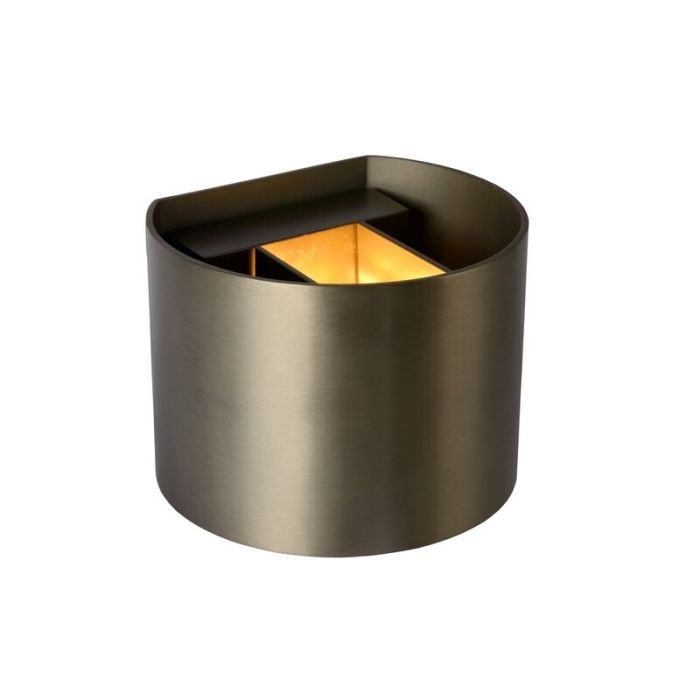 Braune Up down Wandleuchte Modern, Xio