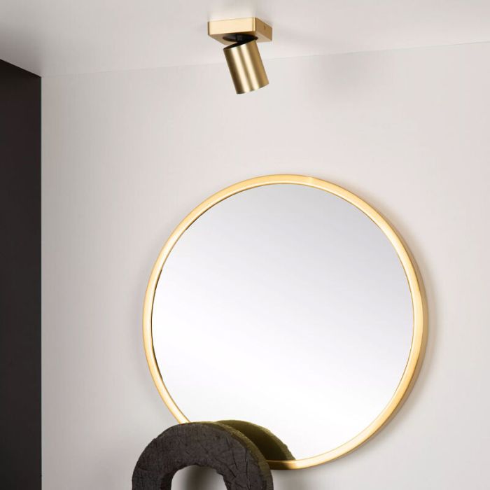 Goldene Deckenstrahler Modern, Nigel
