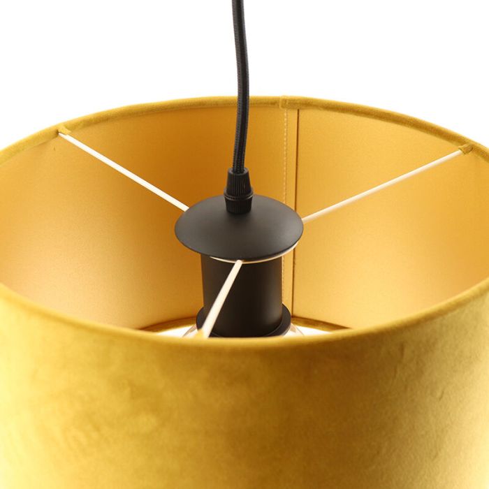 Moderne Pendelleuchte Gelb, Urvin