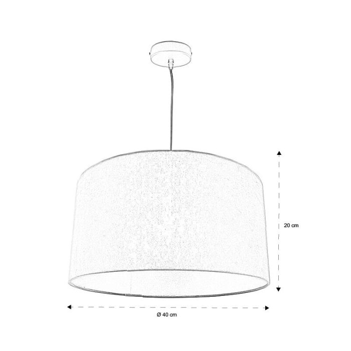 Moderne Pendelleuchte Gold, Urvin