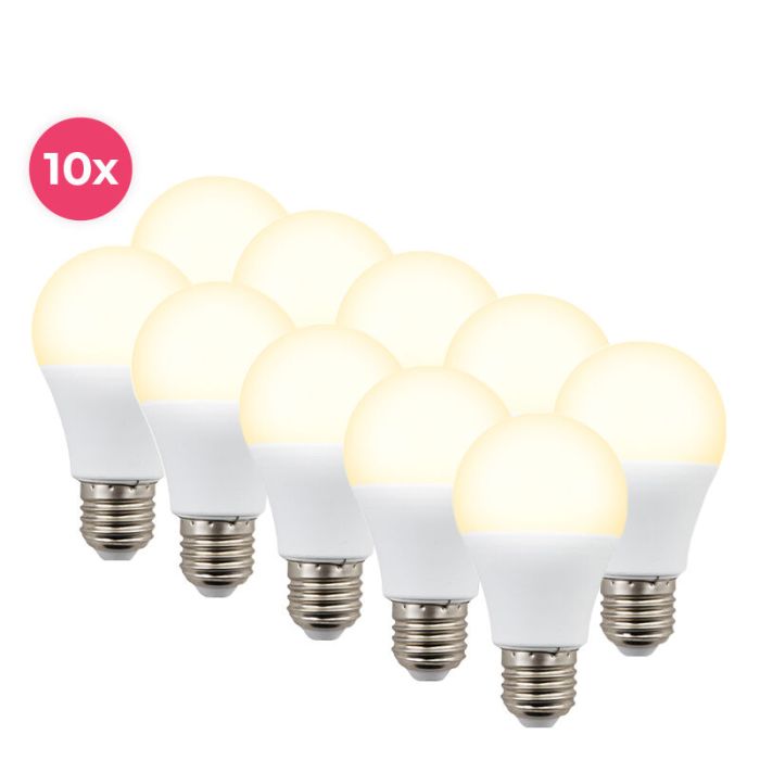 10er Pack Cenor E27 A60 LED Lampe warmweiß, 8,5W