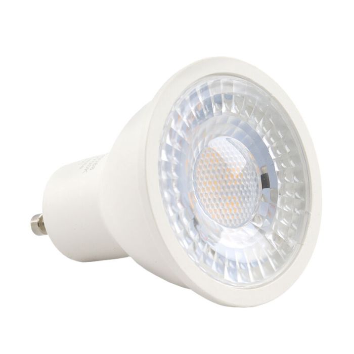 Dimmbare weiße GU10 LED Lichtquelle Antonie, 5w, Warmweiß