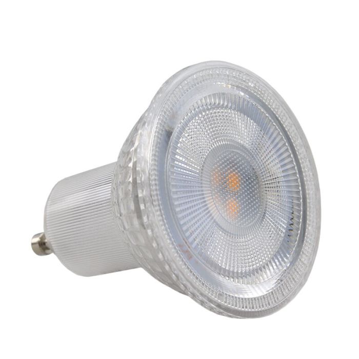 20er Pack Dimmbare transparente GU10 LED-Lampe Antonie, 5 W, warmweiß