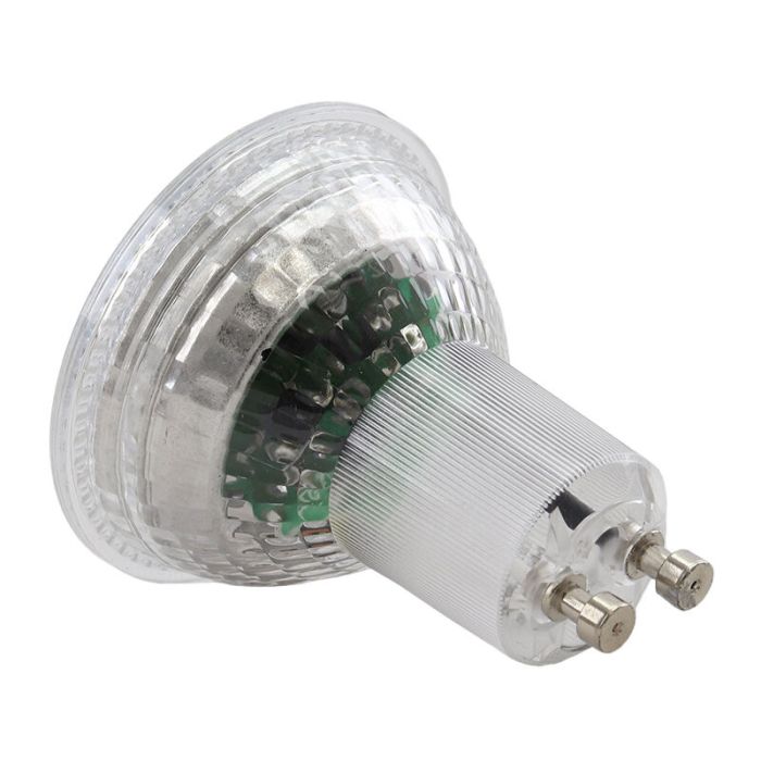 20er Pack Dimmbare transparente GU10 LED-Lampe Antonie, 5 W, warmweiß