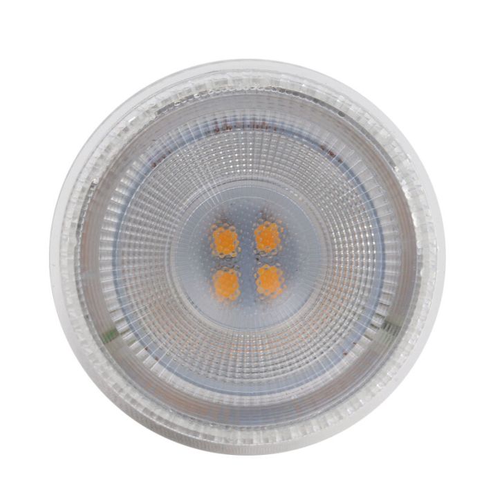 20er Pack Dimmbare transparente GU10 LED-Lampe Antonie, 5 W, warmweiß