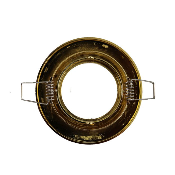 Goldene moderne Mini Einbaustrahler Aluminium, Lenx