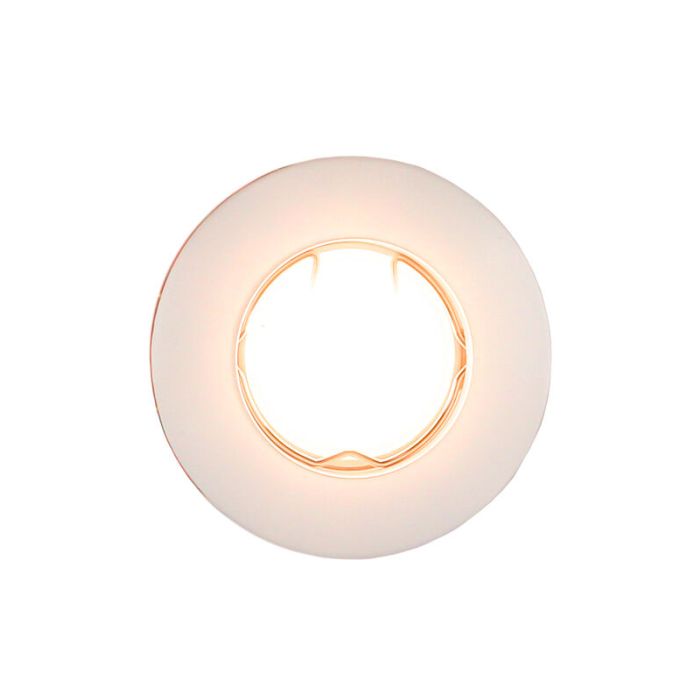 Weiße moderne Mini Einbaustrahler Aluminium, Rosi