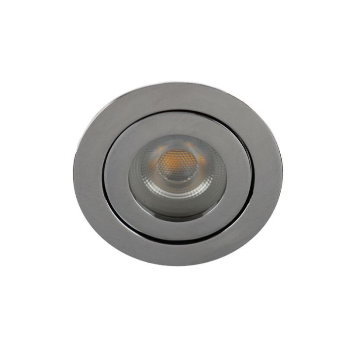 Chrom moderne Badezimmer Einbaustrahler Aluminium, Dorx, IP44