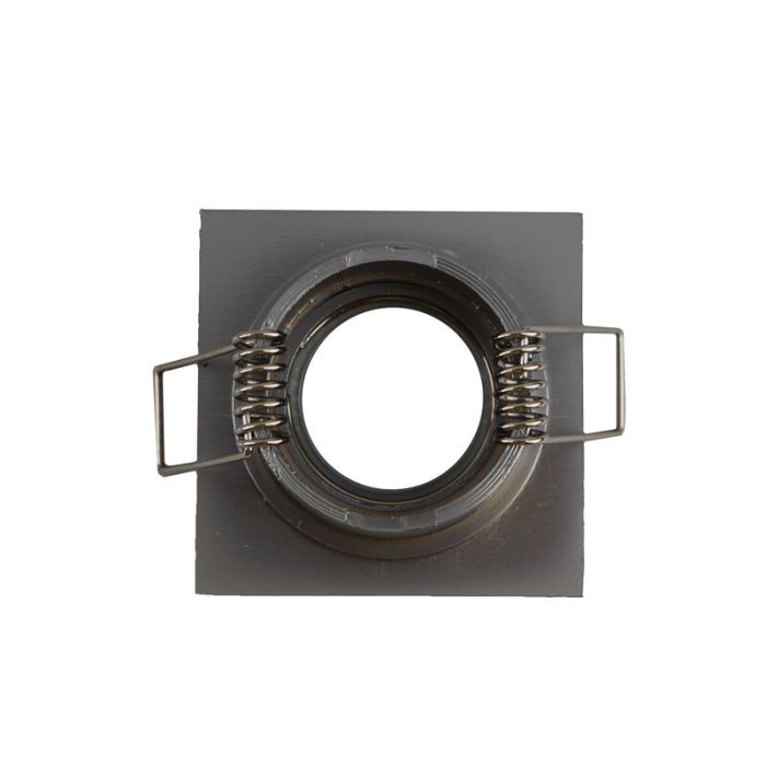 Silberne moderne Badezimmer Einbaustrahler Aluminium, Dorx, IP44