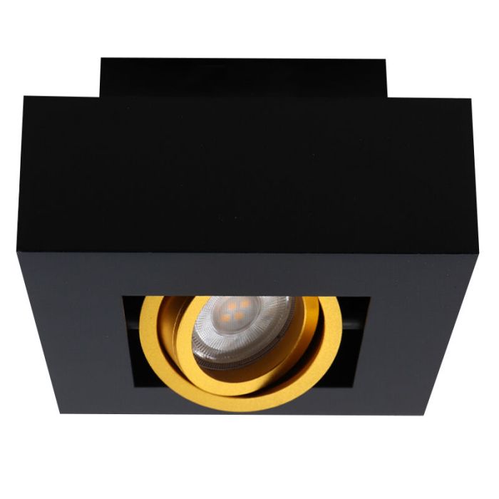 Aluminium Aufbauspot Gold, Noraly