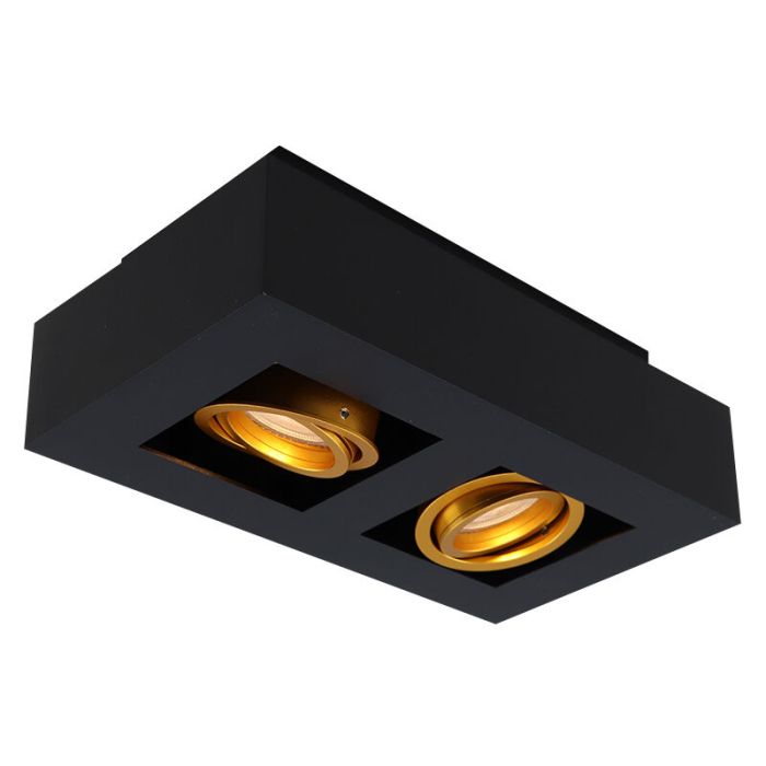 Aluminium Aufbauspot Gold, Noraly