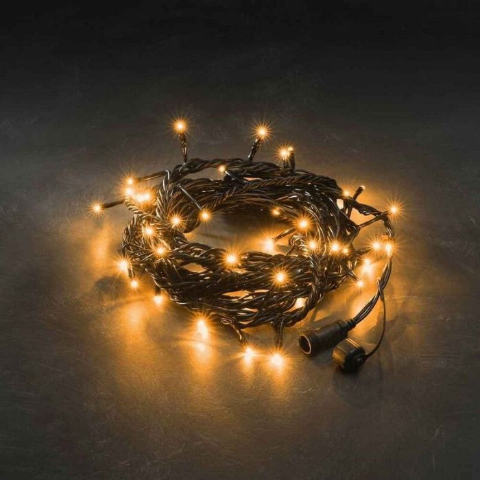 100M schwarz verbindbare Baumbeleuchtung, 10 LEDs p / meter, IP67 - Warmweiß