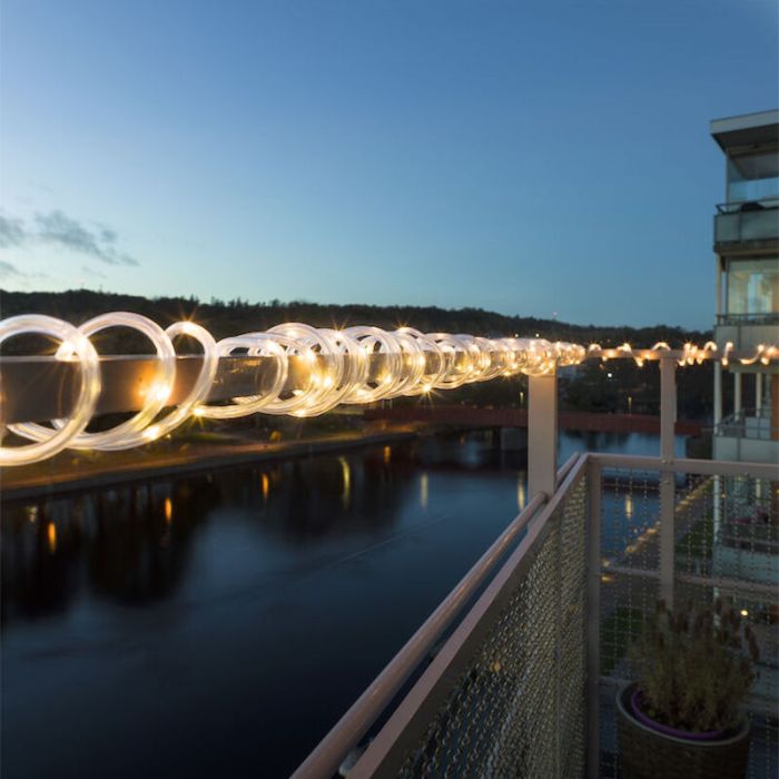 70 Meter LED Lichtschlauch, Weiß (4000K), IP65