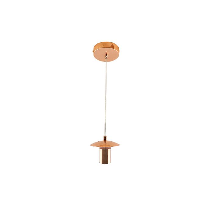 Metall Pendelleuchte ohne Schirm Bronze, Minne