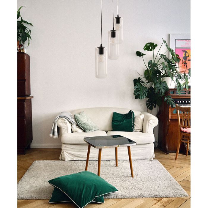 Design Pendelleuchte Transparent, Hatice