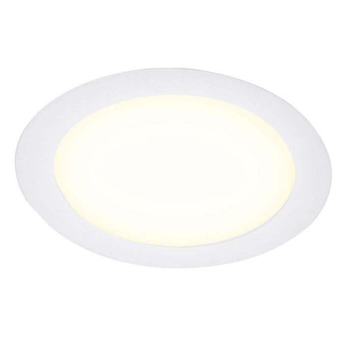 Weiße Downlight Aluminium, Umbriel, 12W, 4000K LED, IP44