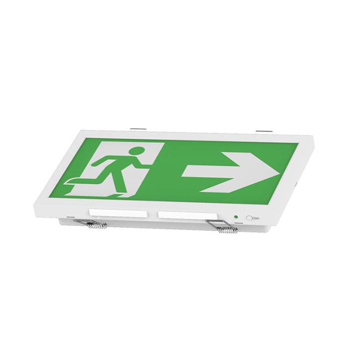 Wandeinbau-/Aufbau-Notbeleuchtung, 3 W, 6000 K LED, IP40