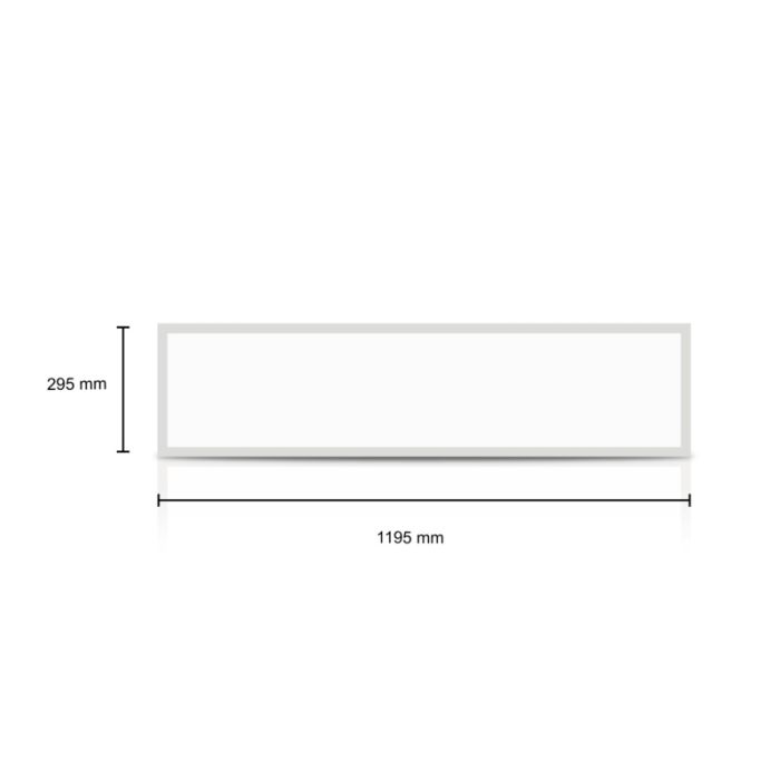 LED-Panel 30x120 - 40W - 2700K/4000K/6500K - UGR<22 - hinterleuchtet