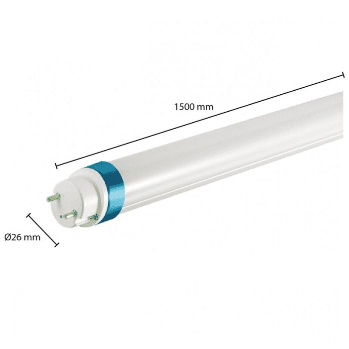 150 cm Bisolux LED-Leuchtstoffröhre - 6000K - 25W - 3500 lm