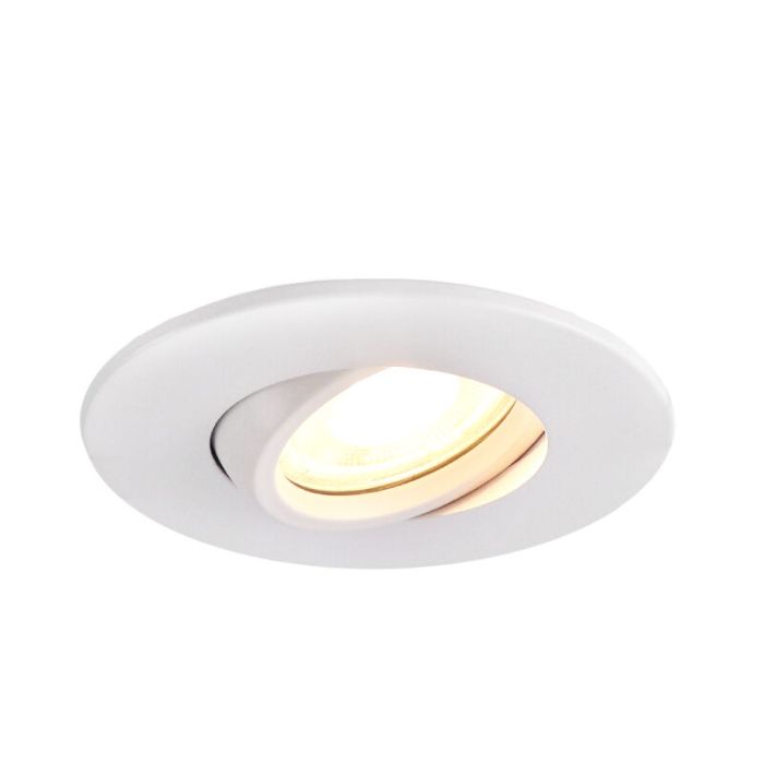 Moderne Badezimmer Einbaustrahler Weiß, Jill, IP44