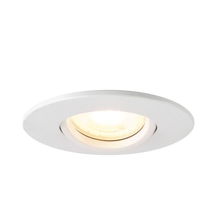 Moderne Badezimmer Einbaustrahler Weiß, Jill, IP44