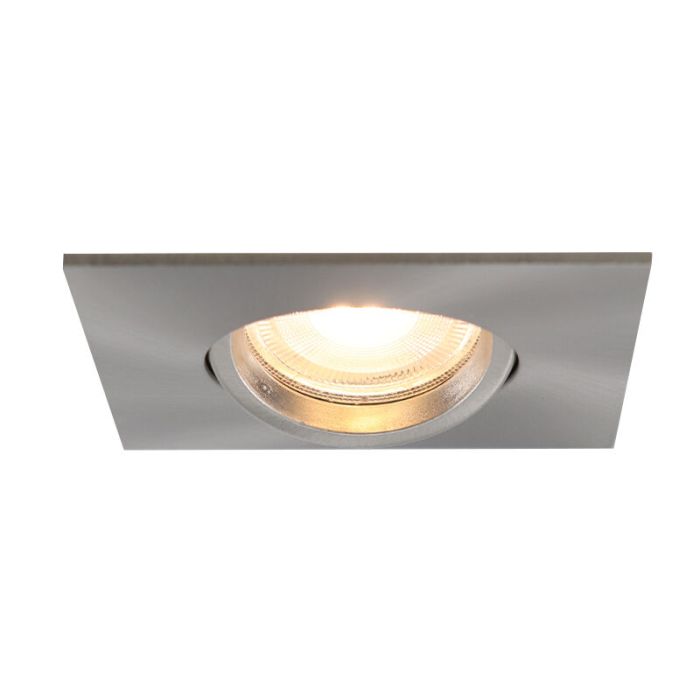 Aluminium Badezimmer Einbaustrahler Nickel, Jill, IP44